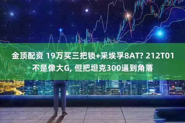 金顶配资 19万买三把锁+采埃孚8AT? 212T01不是像大G, 但把坦克300逼到角落